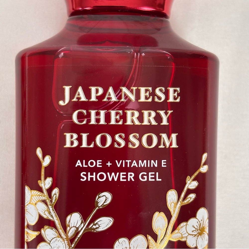 Bath & Body Works Japanese Cherry Blossom Shower Gel and Body Cream 2 Piece Set - Picture 5 of 10